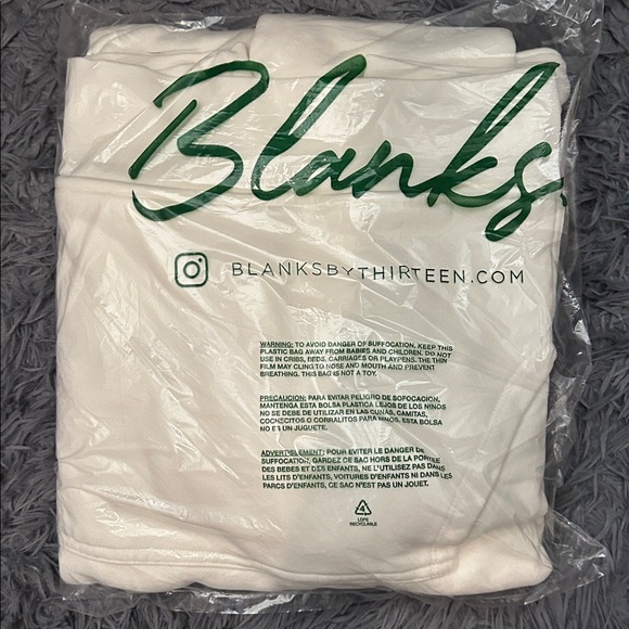 BlanksBy13 3 Large size hoodie set